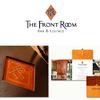 THE FRONT ROOM LOGOTYPE, INVITATION & MENU

Concept, design and production of logotype, menu and invitations for wine bar grand opening.